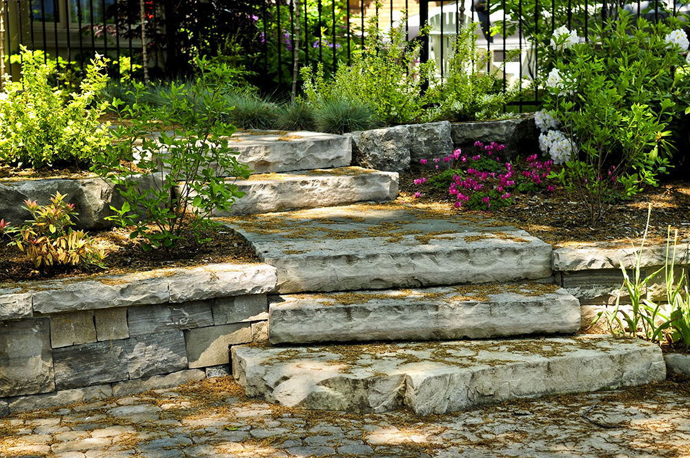 Stamped Concrete Stairs Sacramento