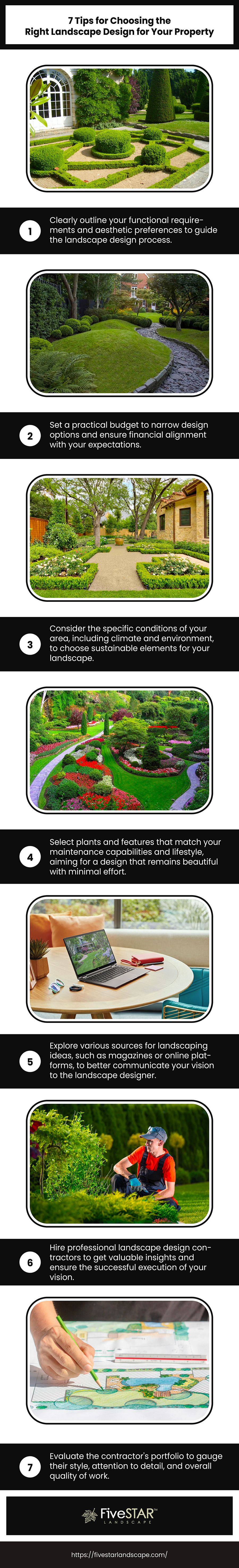Tips for Choosing the Right Landscape Design for Your Property